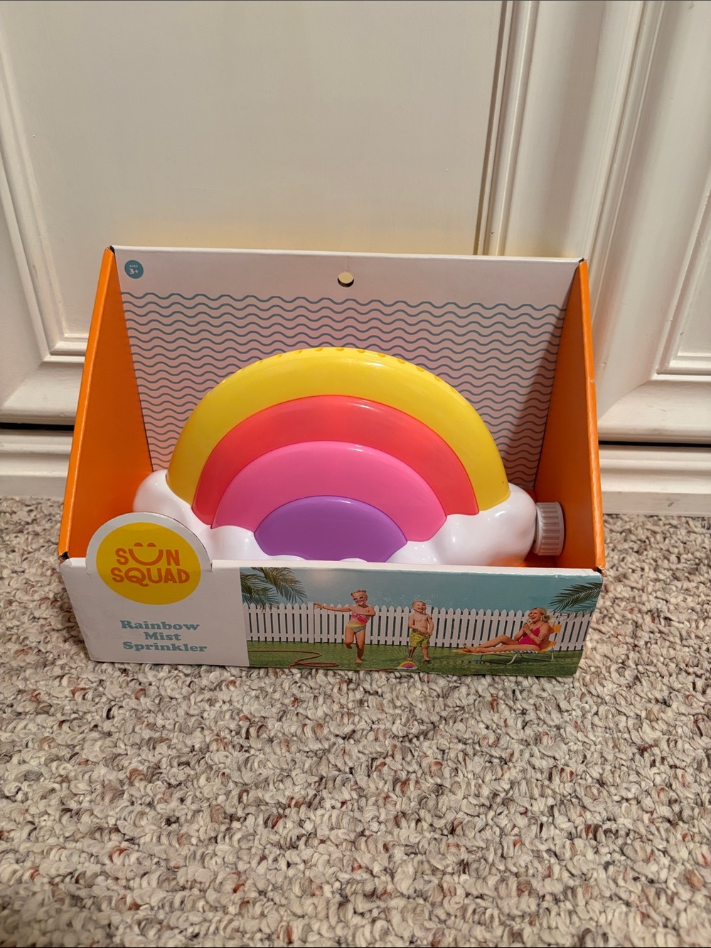 Sun Squad Rainbow Mist Sprinkler - Yellow, Pink, Purple